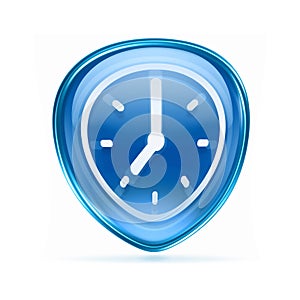 clock icon blue.