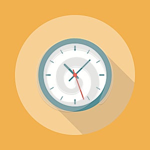 Clock Icon Flat
