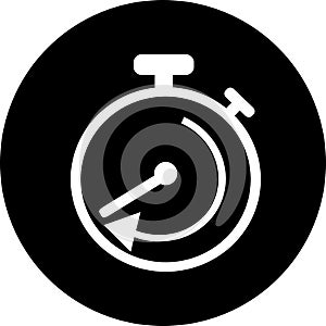 Clock icon. Set of Fasting Ramadan and Eid Mubarak celebration solid icon, clock and icon stop eating.