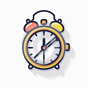 clock icon time alarm