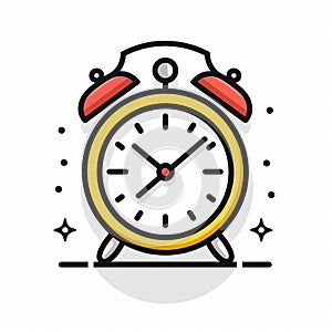 clock icon time alarm
