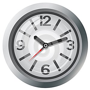 Clock icon. World time concept. Business background.