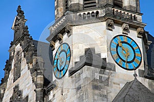 Clock in Leipzig, Germany
