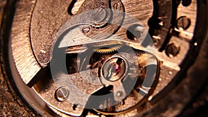 Clock Mechanism Internal