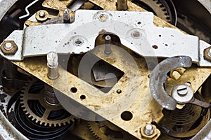 Clock mechanism made in the technique