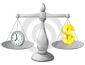 Clock money balance