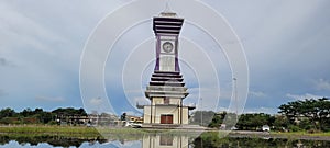 clock monument in paser district