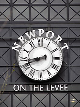Clock at Newport