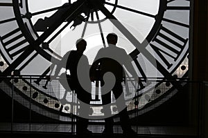 Clock at the Orsay Museum