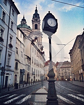 Clock in Prague