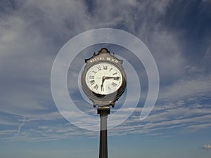 Clock, Revere Beach, Revere, Massachusetts, USA