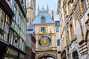 Clock in Rouen