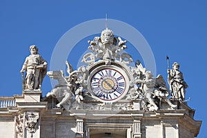 Clock of Saint Peter basilica