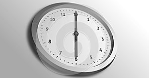 Clock Spinning 24 Hours Loop