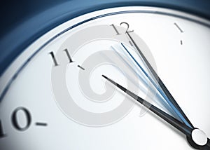 Clock and sweep second hand