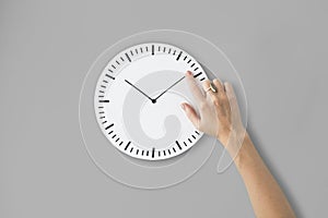 Clock Time Second Minute Hour Puntual Circle Concept