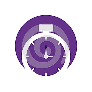 Clock time watch timer symbol