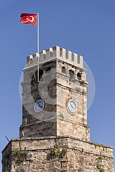 Clock tower of Antalya