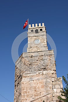 Clock tower, Antalya, Turkey