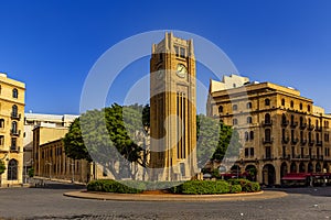 Clock tower, Beirut, Lebanon