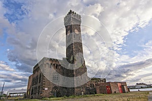 Clock tower Birkenhead Dock wirral