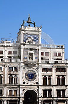 Clock tower building, Venice.