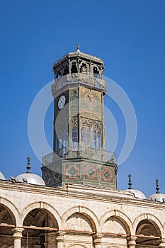 Clock tower on the Cairo Citadel
