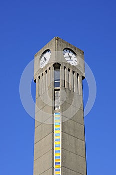 The clock tower on the campus of the University of British Columbia, UBC in Vancouver photo