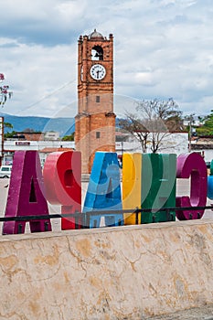 Clock Tower in Chiapa de Corzo photo
