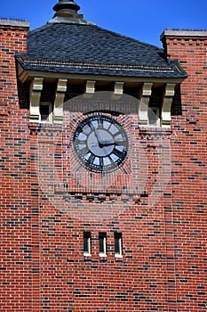 Clock Tower on Depot in Kingsport