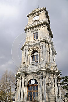 Clock tower dolmabahce, istanbul