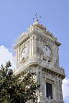 Clock tower dolmabahce, istanbul