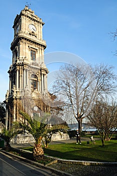 Clock Tower from Dolmabahce Palace, Istanbul