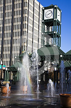 Clock Tower in downtown Memphis