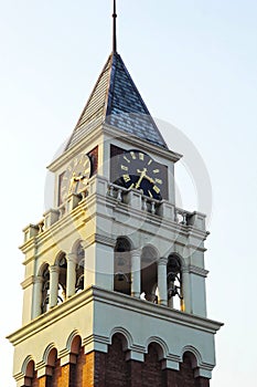 Clock Tower - Everland theme park in Korea.