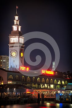 Clock tower of Ferry Building