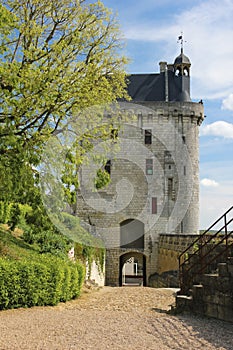 The Clock Tower. Fortress. Chinon. France