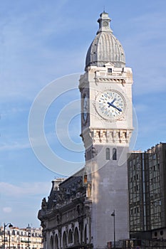 Clock tower - Gare de Lyon - Paris - France