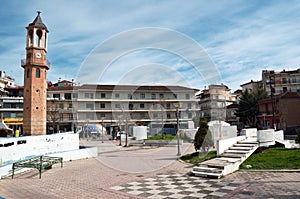 Clock tower in Grevena