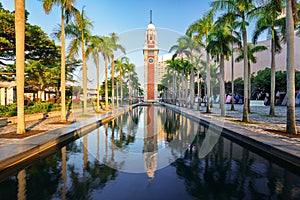 Clock tower in Hong Kong