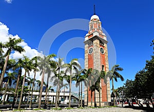 Clock tower in Hong Kong