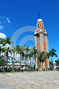 Clock tower in Hong Kong