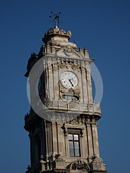 clock tower in istanbul besiktas