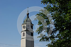 Clock tower of Kalemegdan Belgrade fortress