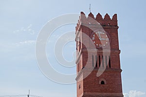 Clock tower at Kamphaeng Phet Thailand