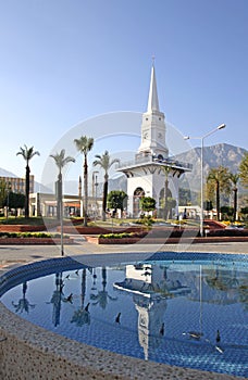 Clock tower, Kemer, Turkey