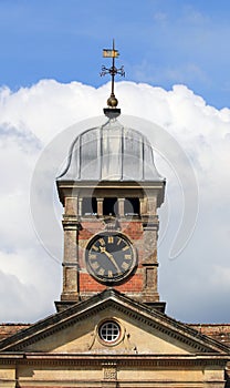 Clock tower at Kingston Lacy