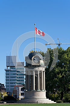 Clock Tower in Kitchener, Canada