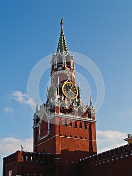 Clock tower of Kremlin