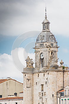 The clock tower in La Rochelle photo